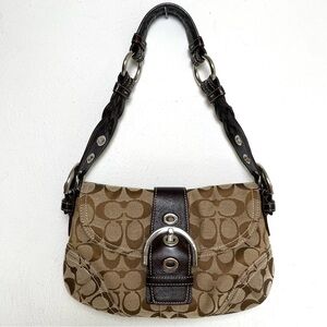 COACH 6171 Vintage Y2K SoHo Buckle Shoulder Bag Purse  Braided Strap RARE